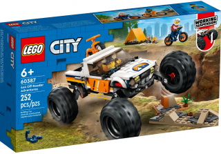 LEGO City 60387 4x4 Off Roader Adventures Lego ve Yapı Oyuncakları kullananlar yorumlar
